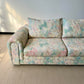 Vintage 1980s Deco Style Abstract Pastel Sofa