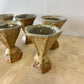 Vintage Studio Pottery Hexagon Goblets