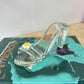 Vintage Art Glass High Heel Shoe