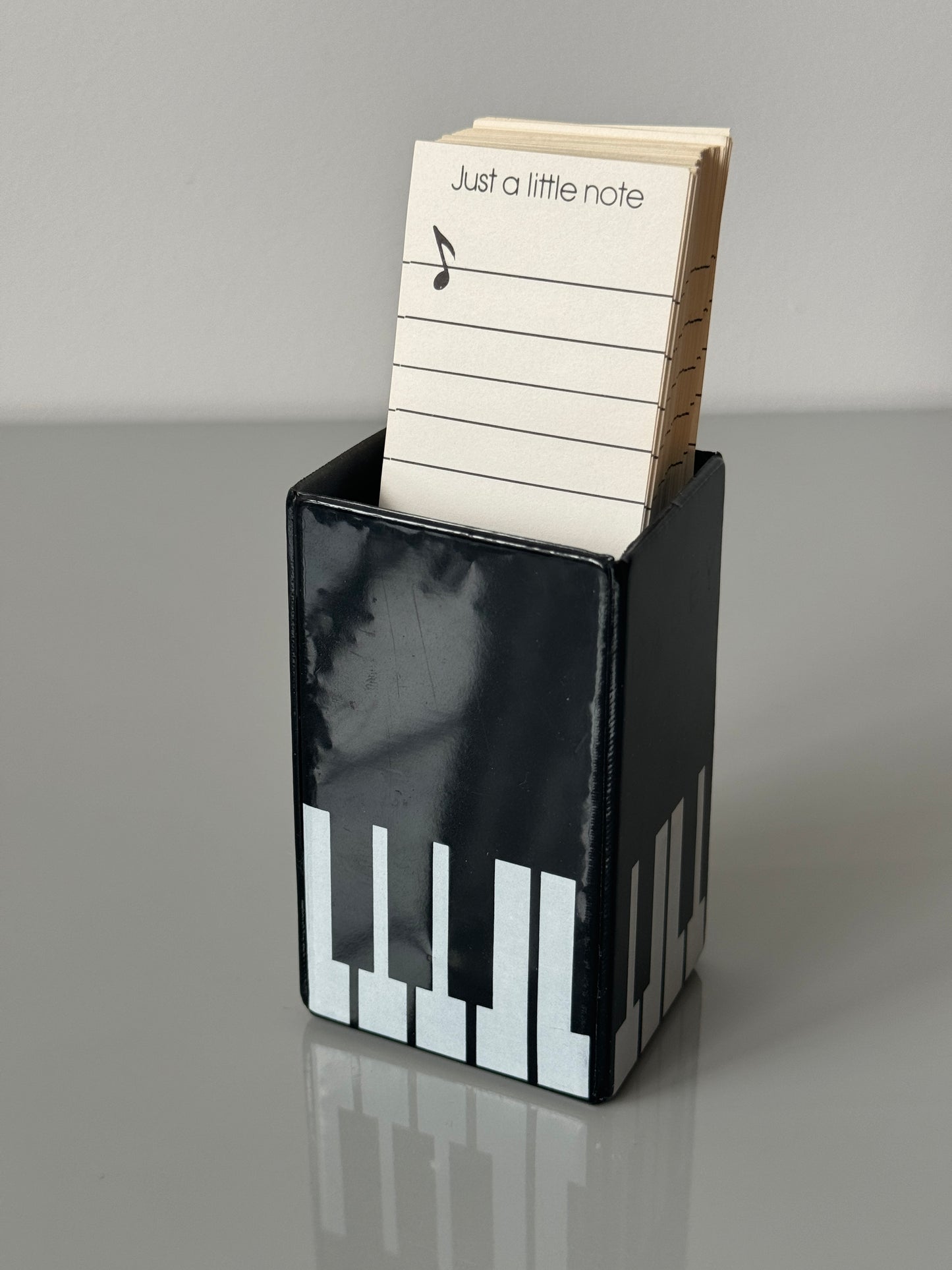 Vintage 1984 “Just a little note” Piano Note Cards