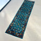 Hand Knotted Afghan Wool Rug Runner