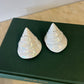 Vintage Ceramic Opalescent Seashell Salt & Pepper Shakers