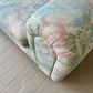 Vintage 1980s Deco Style Abstract Pastel Sofa