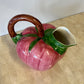 Vintage Hand Painted Ceramic Tomato Pitcher