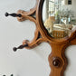 Antique Walnut “Medusa” Hall Tree