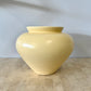 Vintage 1990s Butter Yellow Haeger Ceramic Vase