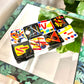 Postmodern Artist-made Fused Glass Decorative Plate