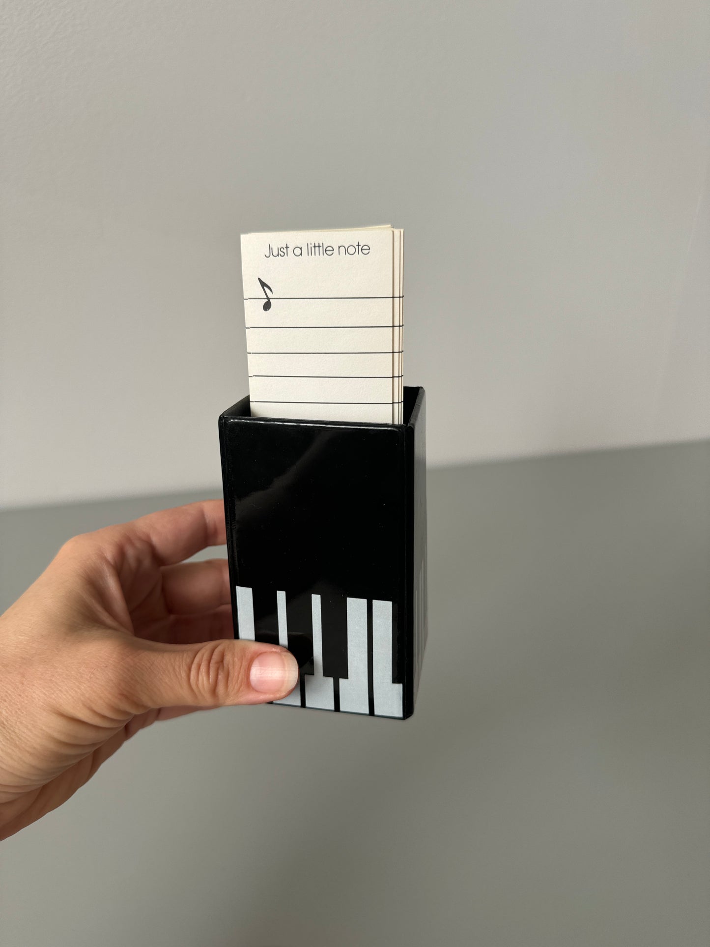 Vintage 1984 “Just a little note” Piano Note Cards