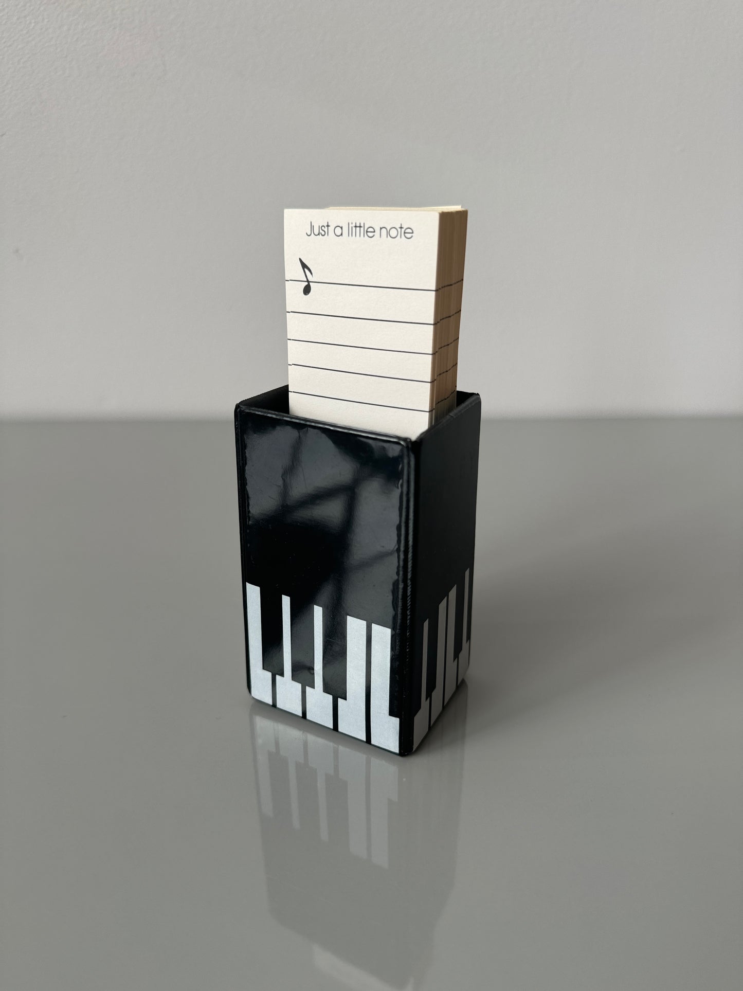 Vintage 1984 “Just a little note” Piano Note Cards