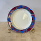 Set Five Vintage 1994 Memphis Style Majesticware “Twilight” Salad Plates