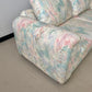 Vintage 1980s Deco Style Abstract Pastel Sofa