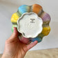 Vintage Italian Rainbow Iridescent Porcelain Candy Dish