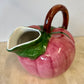 Vintage Hand Painted Ceramic Tomato Pitcher