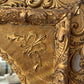 Vintage Ornate Carved Gold Gilt Wall Mirror