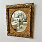 Vintage Ornate Carved Gold Gilt Wall Mirror