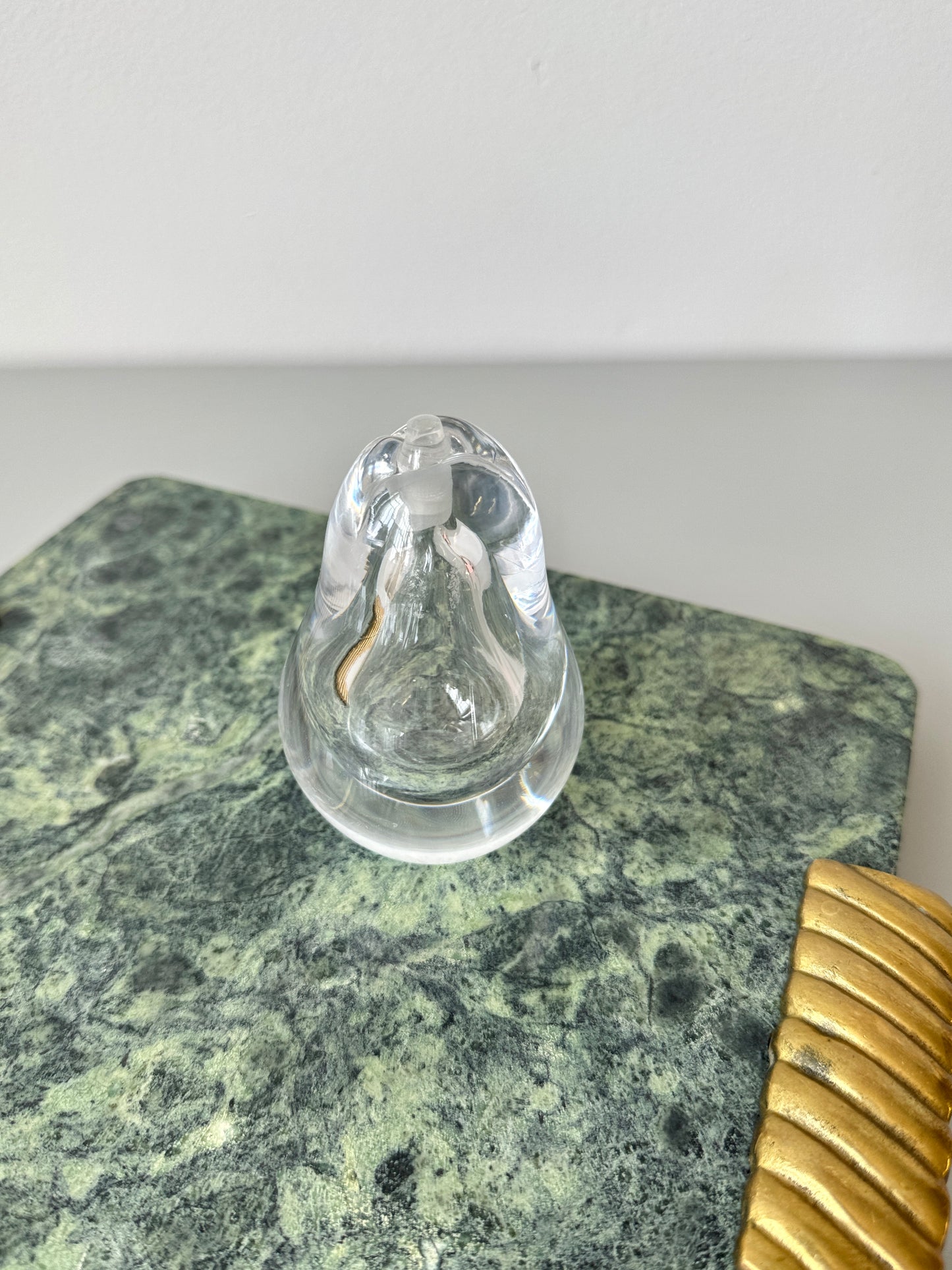 Vintage Kosa Boda Crystal Pear