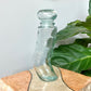 Vintage 2001 Curvy Glass Lidded Jar made in Italy