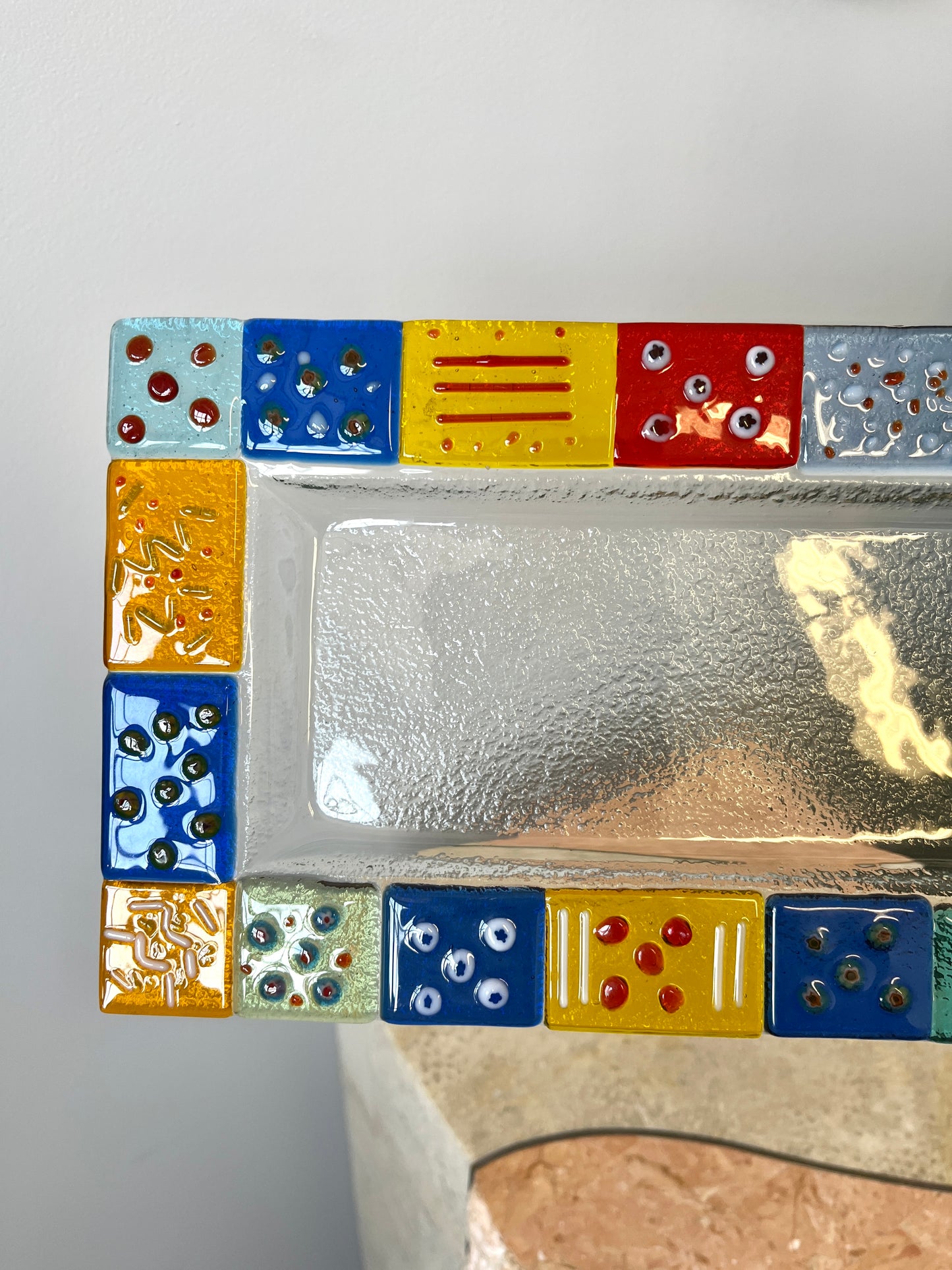 Fused Art Glass Platter