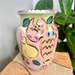 Vintage 1980s Susan Painter Studio Pottery Lobster Vase