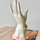 Vintage Handpainted Porcelain Hand Ring Holders