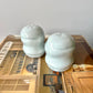 Vintage 1978 Studio Pottery Salt & Pepper Shakers