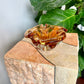 Vintage Amber Murano-style Glass Catch-all / Ashtray