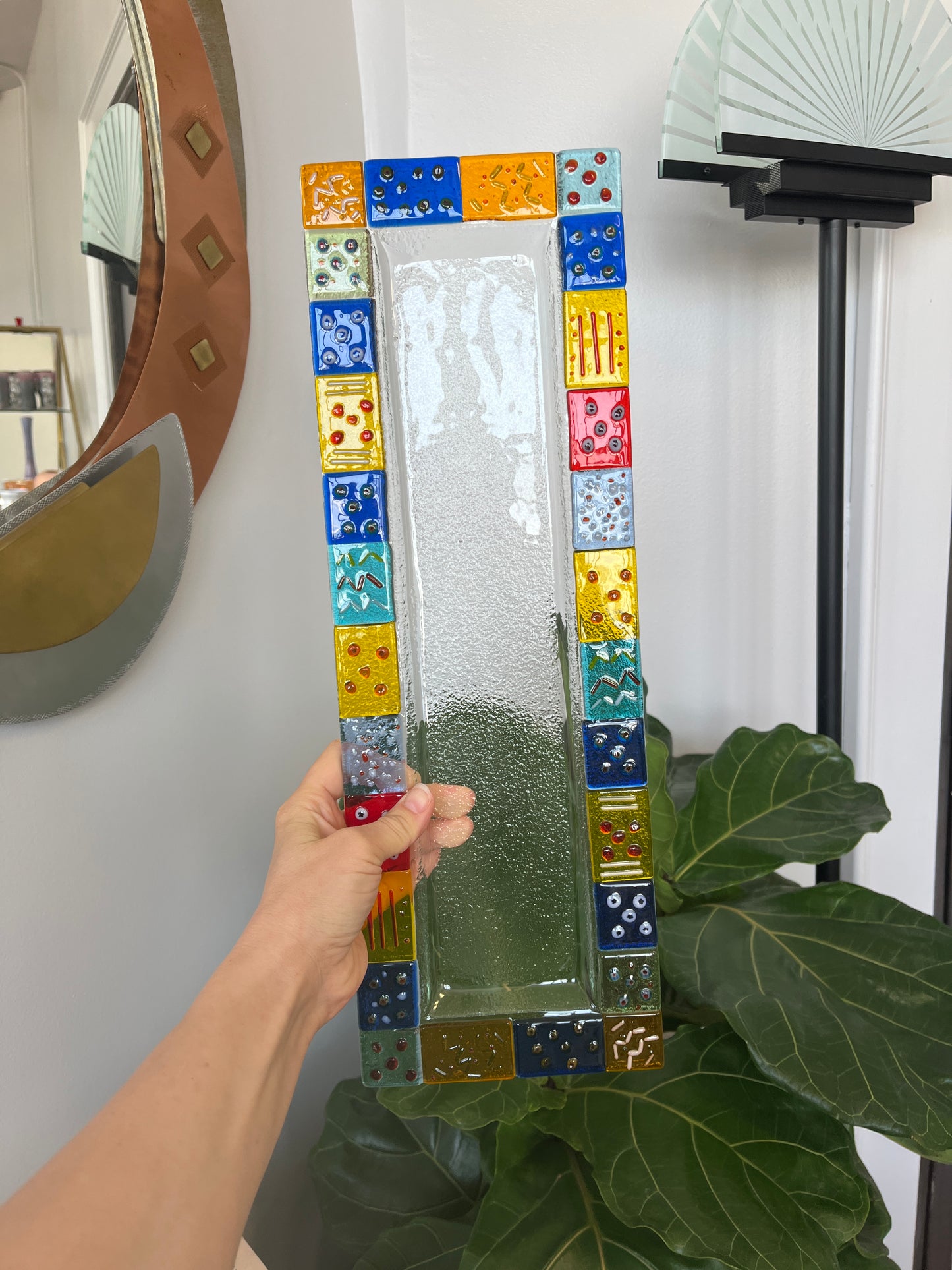 Fused Art Glass Platter