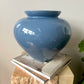 Large Vintage 1984 Steel Blue Haeger Planter / Vase