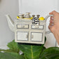 Vintage 1989 Sink-themed Teapot by South-West Ceramics