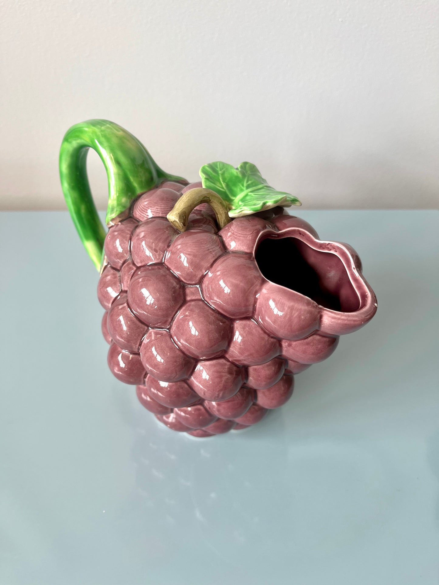 Vintage Ceramic Grape Pitcher