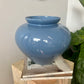 Large Vintage 1984 Steel Blue Haeger Planter / Vase