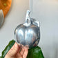 Vintage Pewter Apple Serving Platter and Dishes - 5pc