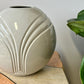 Vintage 80s Deco Haeger Sphere Vase