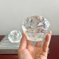 Kosta Boda Crystal “Snowball” Candle Holders