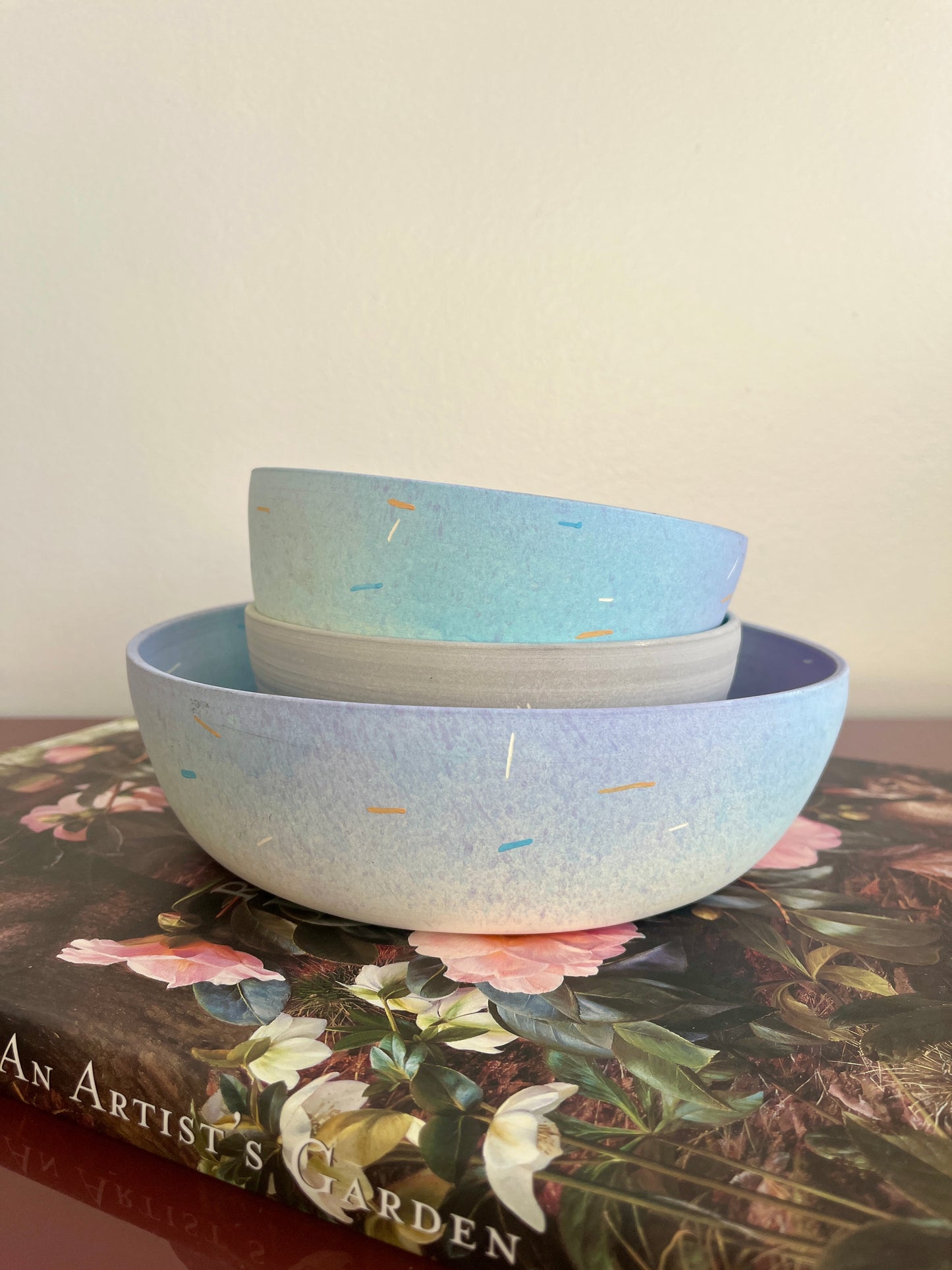 Vintage Studio Pottery Bowl Set