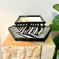 Retro Roscher “Zebra” Dinner Plates & Salad Bowls