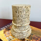 Vintage Fossil Stone Column Bookends