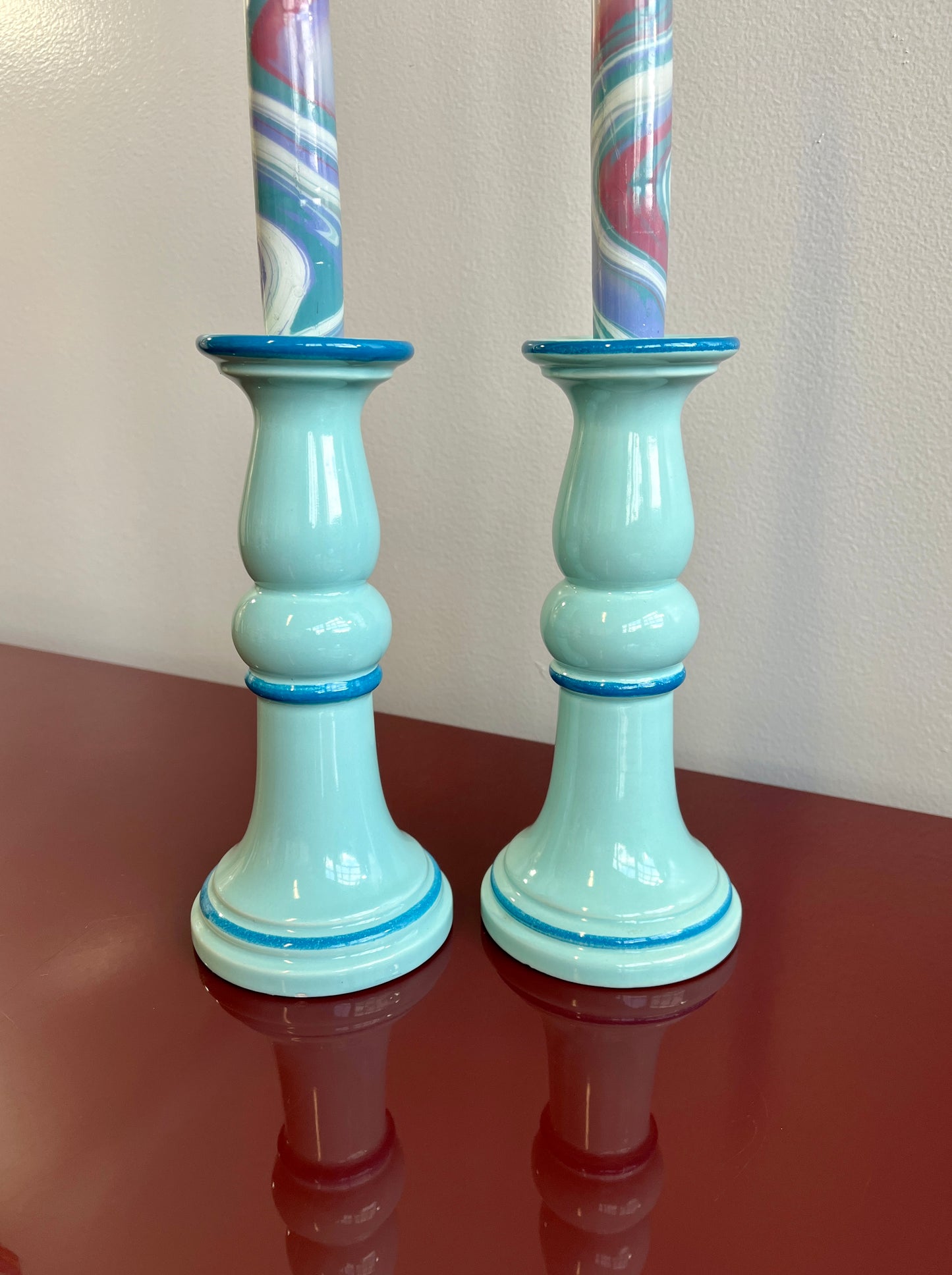 Vintage Royal Haeger Ceramic Candlesticks