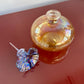 Vintage Oversized Art Glass Perfume Bottle