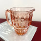 Vintage Pink Depression Glass Pitcher
