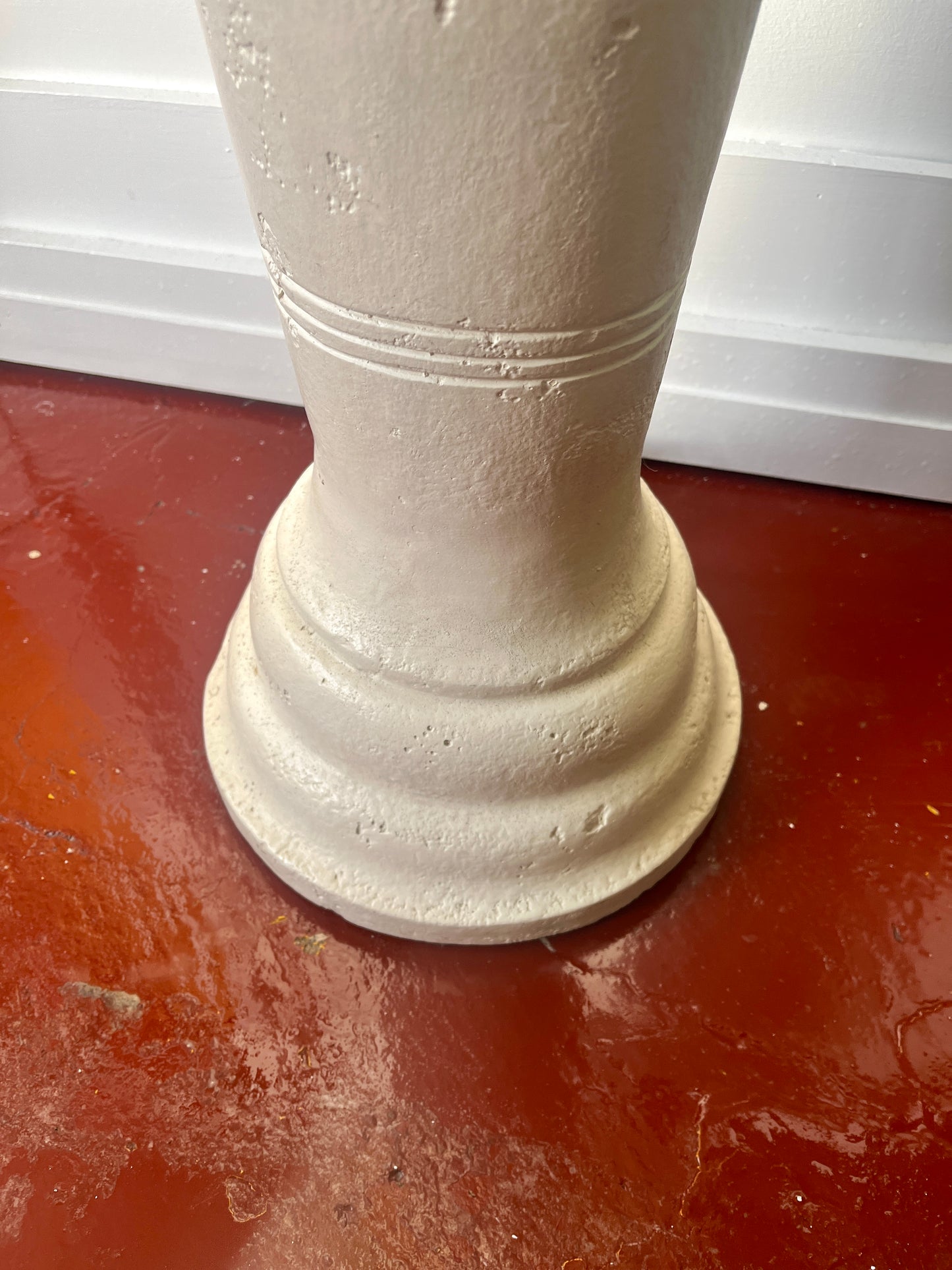 Vintage 1989 Plaster Floor Lamp