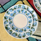 Vintage Blue Strawberry Royal Ironstone Dinnerware Set - 5 pc