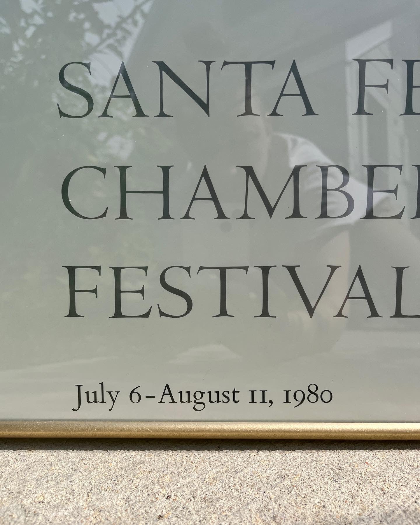Georgia O’Keeffe "Santa Fe Chamber Music Festival" Print of “Cliffs Beyond Abiquiu”