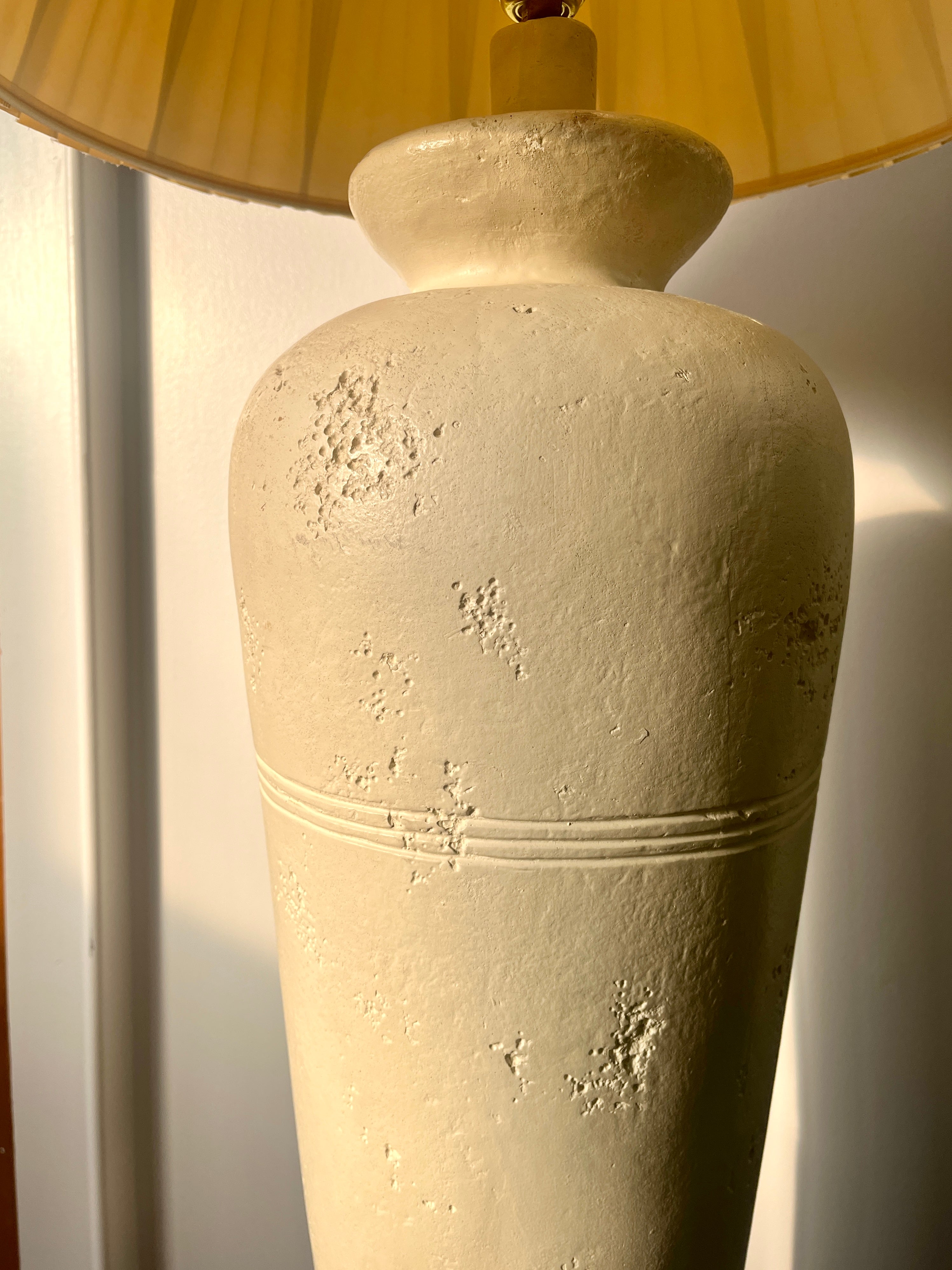 Vintage plaster outlet floor lamp