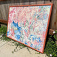 Large Abstract Oil by Louise Bussiere, 1989