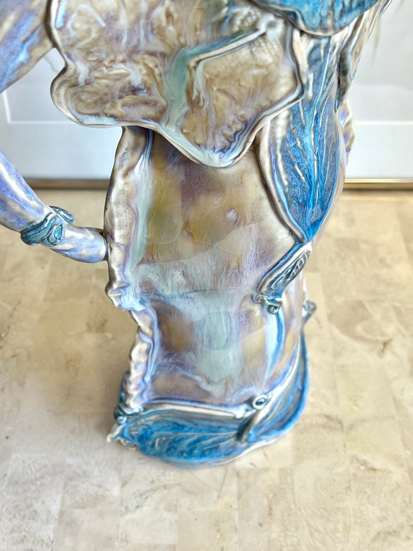 Studio Pottery Sculptural Female Figure Vase