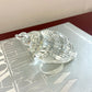Vintage Waterford Crystal Conch Shell Paperweight